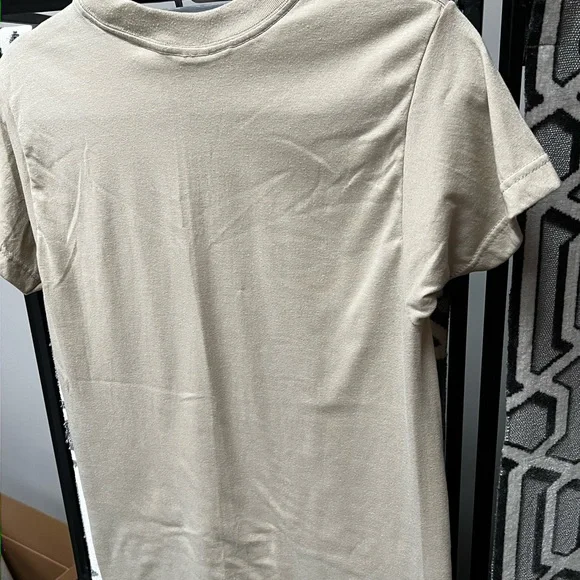 Basic Tan Tee - Picture 2 of 3